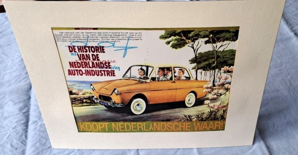 Daf 33 poster, Rechthoekig Liggend, Ophalen of Verzenden, Zo goed als nieuw, A1 t/m A3
