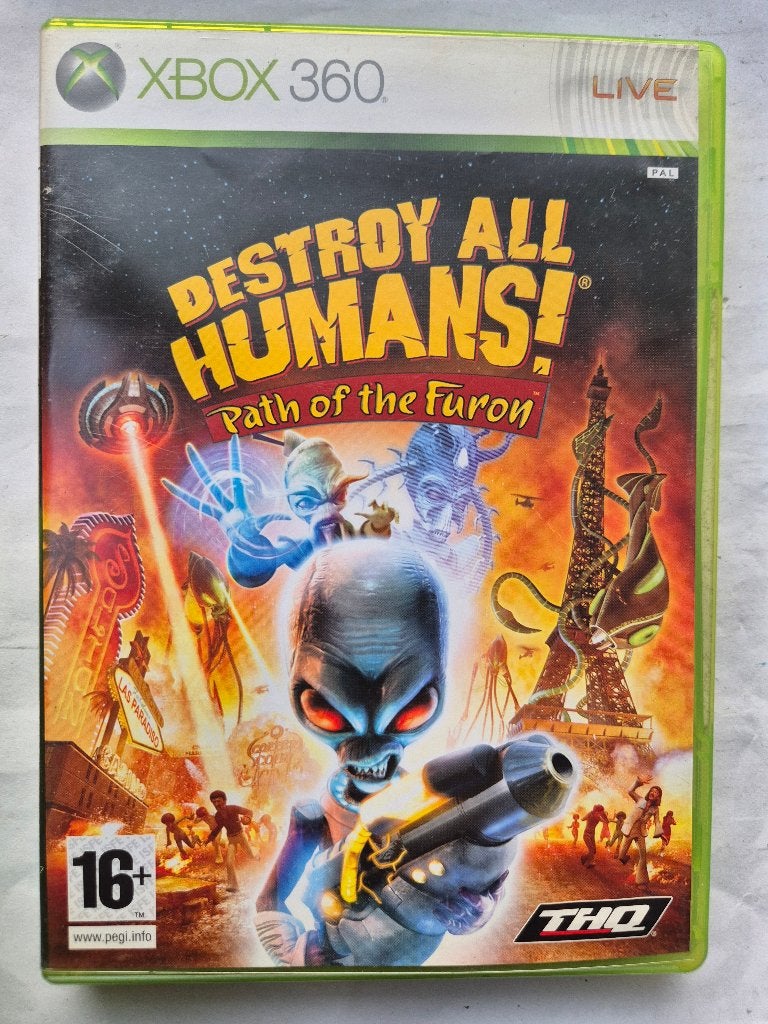destroy all HUMANS! path of the furon, Gebruikt, 1 speler, Racen en Vliegen, Ophalen of Verzenden