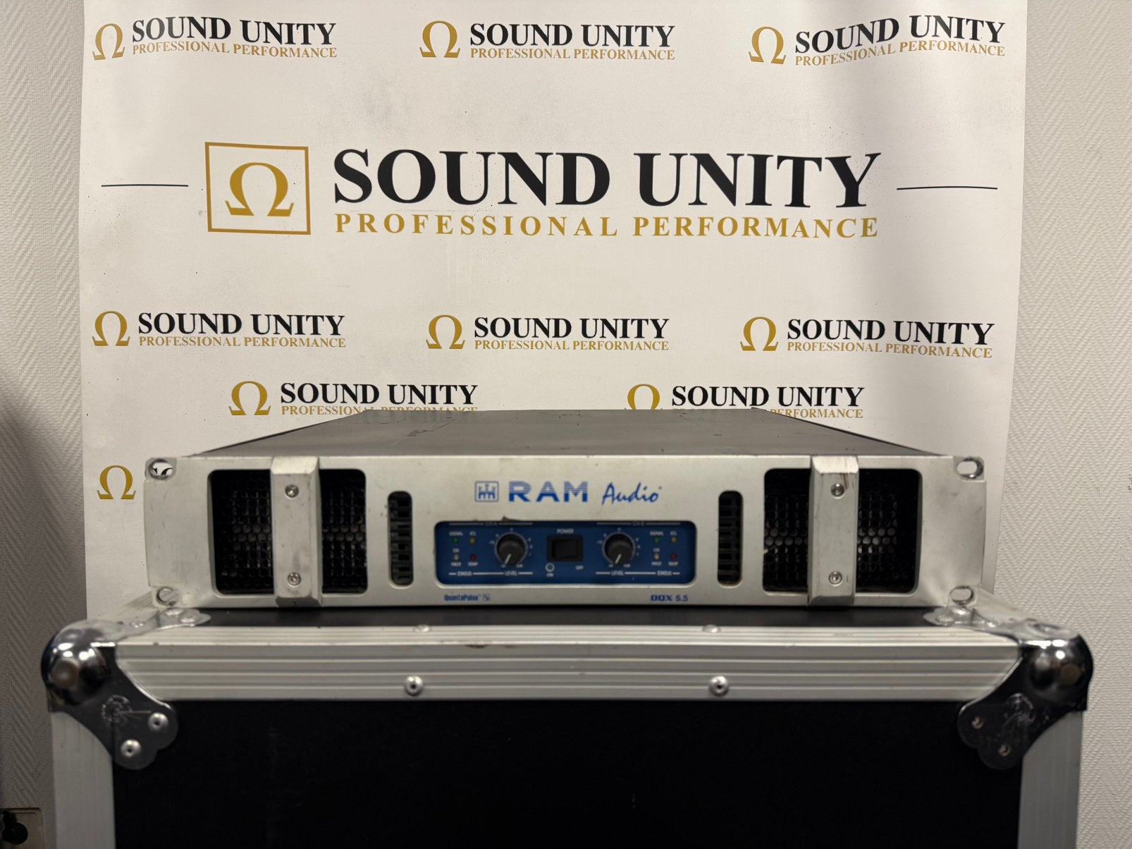 RAM AUDIO DQL5.5 2x1800W/4ohm, Ophalen, Zo goed als nieuw, Subwoofer, Overige merken