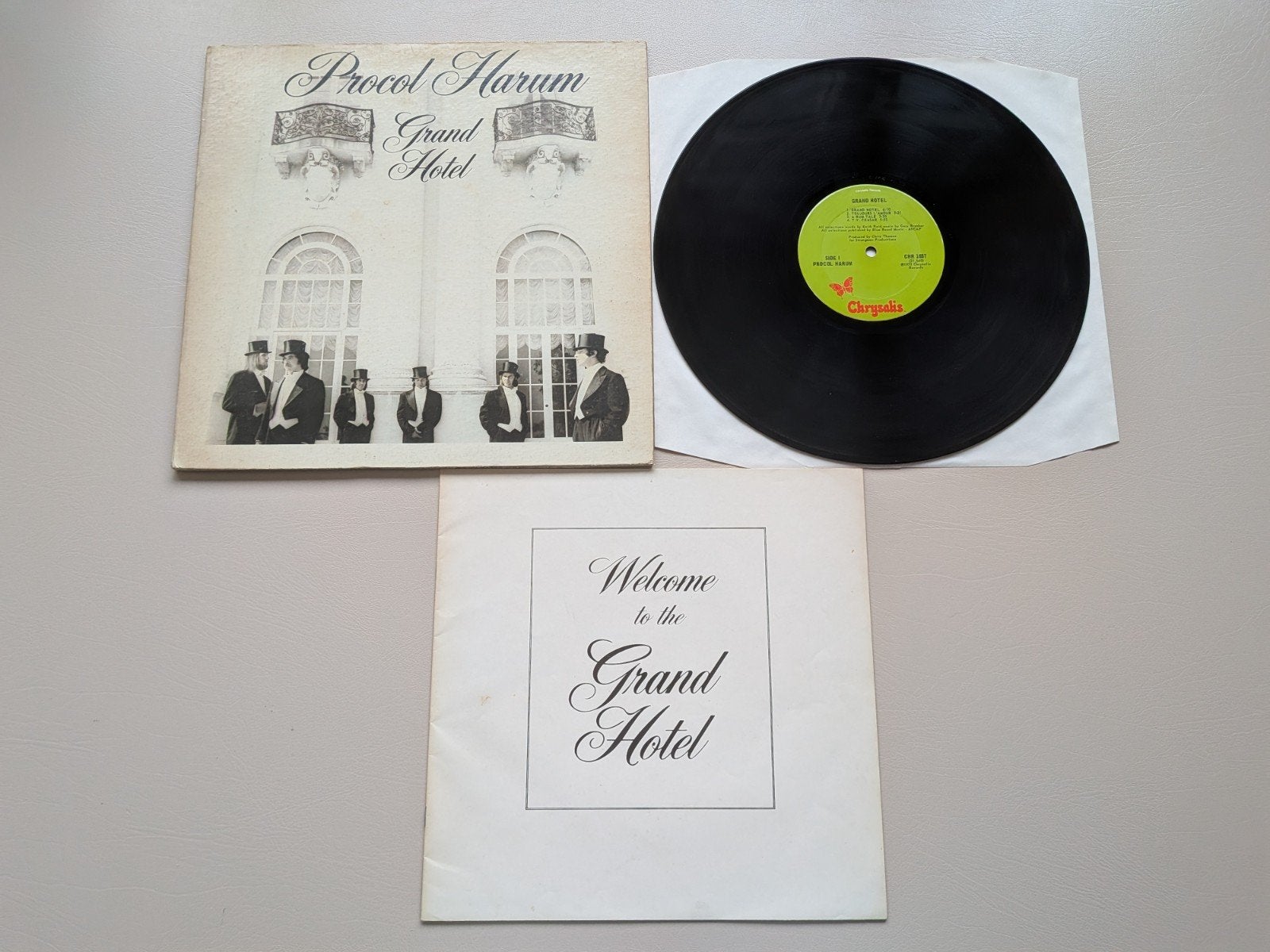 Procol Harum - Grand Hotel LP (1973) met boekje, Cd's en Dvd's, Vinyl | Pop, Gebruikt, Pop, LP, Inclusief boekje, Originele persing