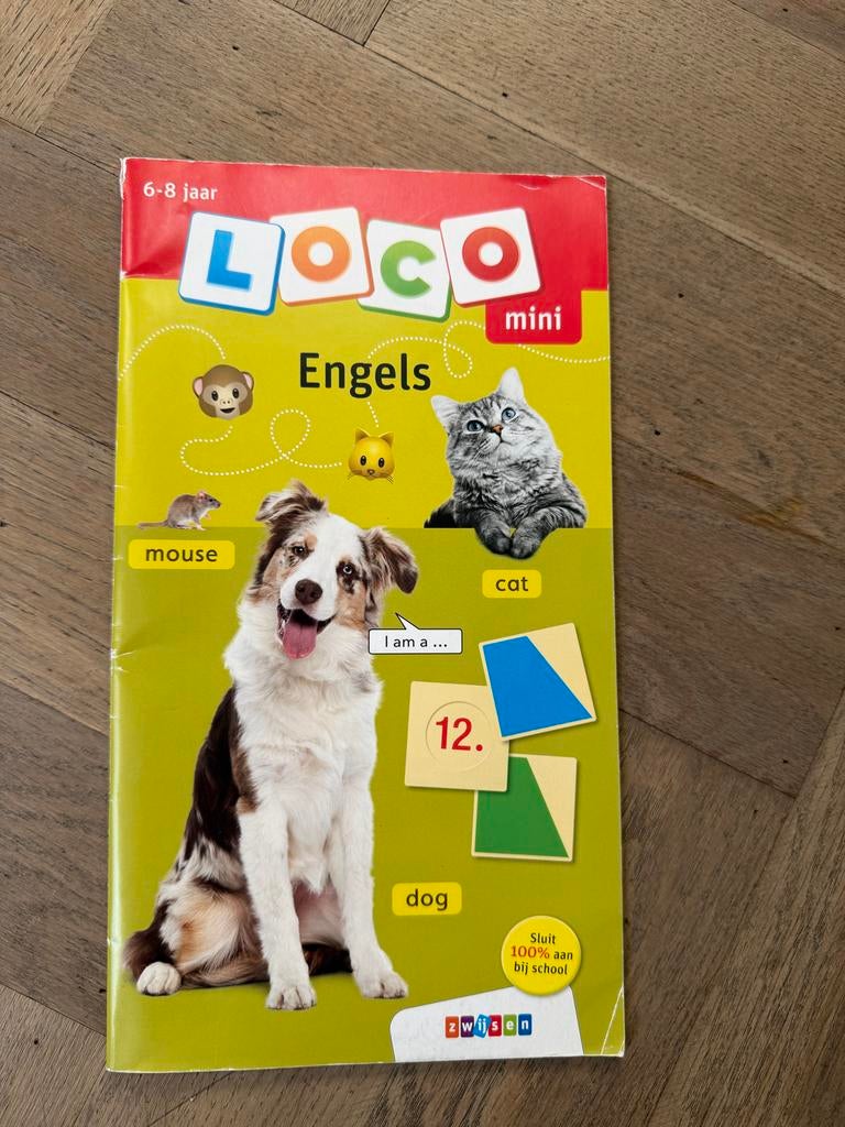 Mini Loco oefenboekje Engels 6-8 jaar, Ophalen of Verzenden, Zo goed als nieuw, Non-fictie