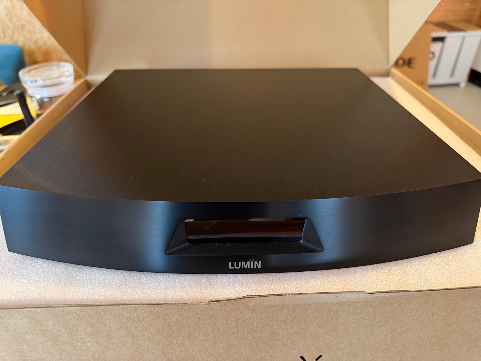 Lumin U1 Netwerkspeler met Externe PSU - Nieuwstaat, Audio, Tv en Foto, Zo goed als nieuw, Klankhuys, Info@klankhuys.nl, Ophalen