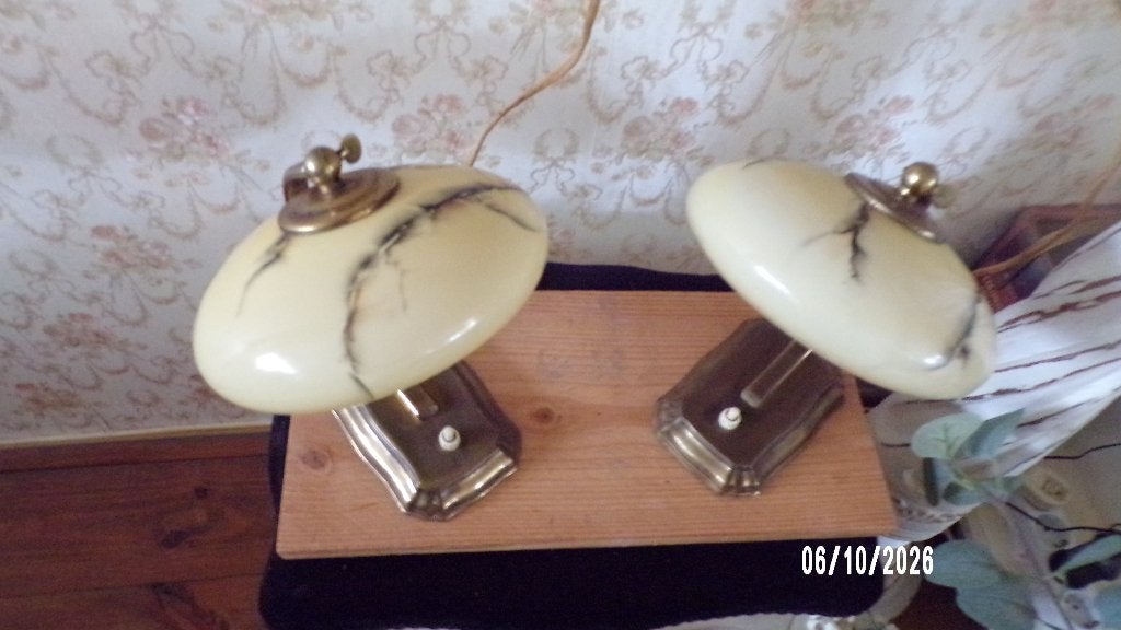 Oude bureau lampen