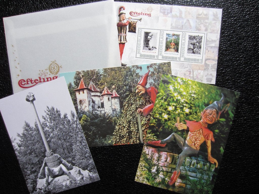 Set Postzegels en Ansichtkaarten (60 Jaar Efteling) 2012, Ophalen of Verzenden, Nieuw, Beeldje of Poppetje