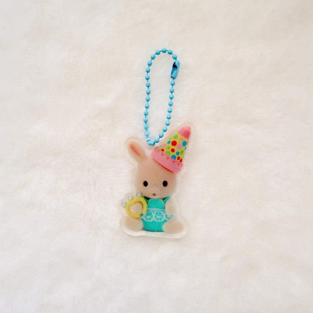 Sylvanian Families Calico Critters Clip Charm Sleutelhanger, Verzenden, Nieuw, Knuffel of Figuurtje