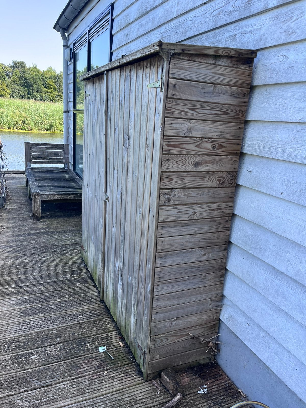 Ruime houten tuinkast, Ophalen, Gebruikt, Hout, Overige typen