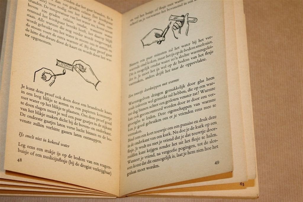 Natuurkundige Proeven — 115 Veilige Experimenten 1961, Boeken, Ophalen of Verzenden, Gelezen, Natuurwetenschap