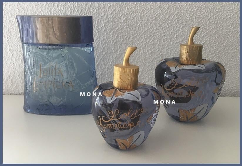 Verzameling parfum factices dummy's etalage flacons, Verzenden, Zo goed als nieuw, Parfumfles, Gevuld