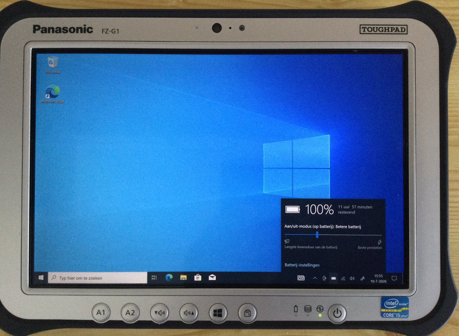 Panasonic FZ-G1, Ophalen of Verzenden, Zo goed als nieuw, 10 inch, 128 GB