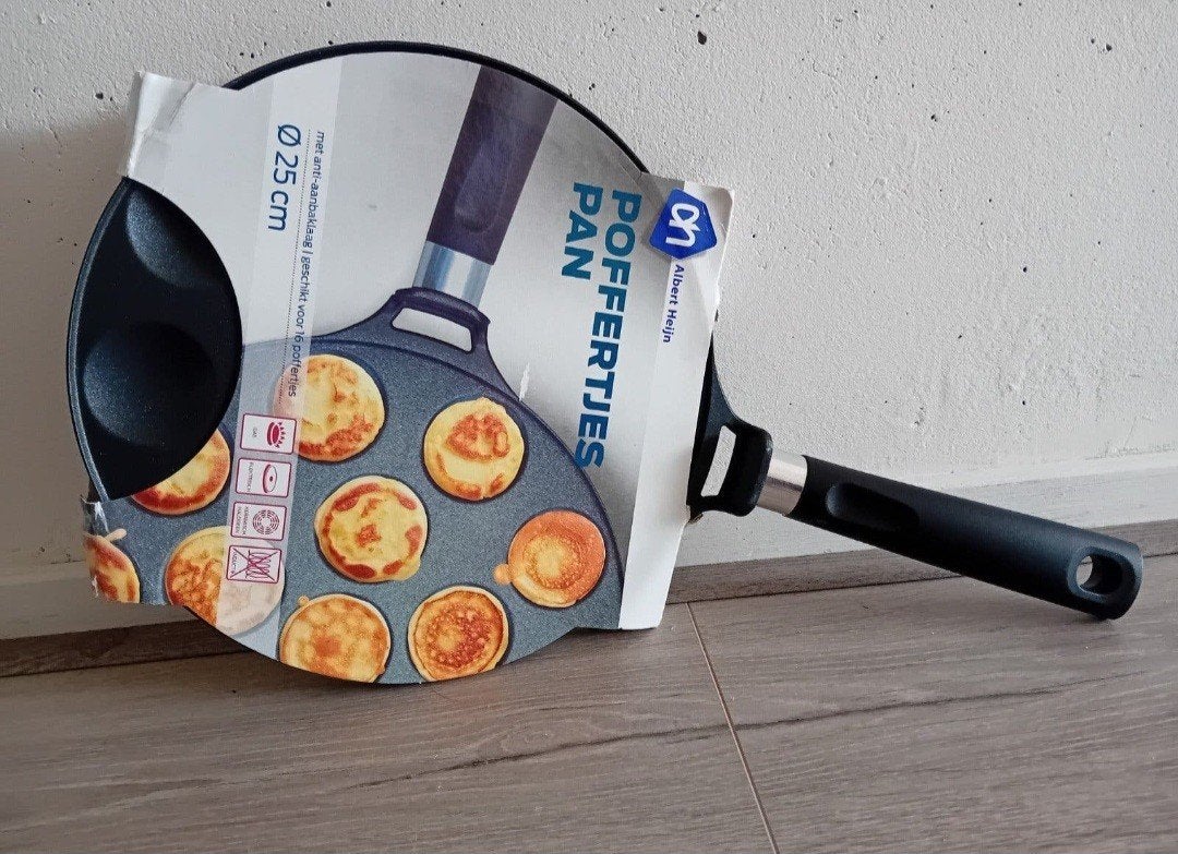 Poffertjes Pan Ø: 25 cm. Geschikt Voor 16 Poffertjes. Nieuw!, Ophalen, Nieuw