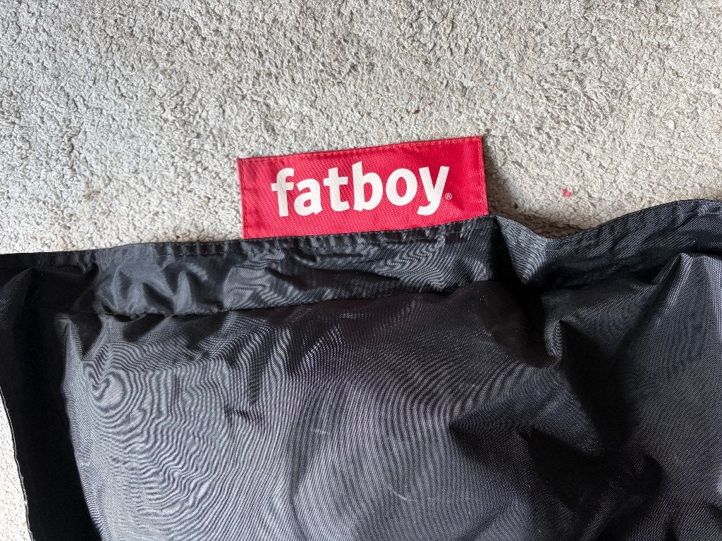 Fatboy (zwart), Ophalen, Gebruikt, Zwart, Zitzak