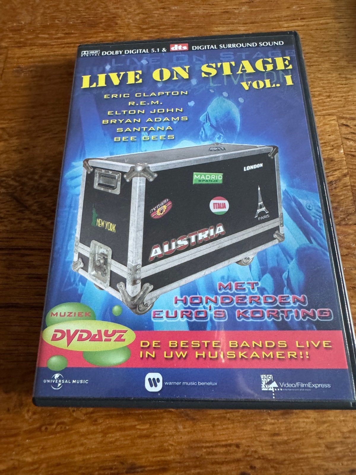 dvd Live on Stage Vol.1   jaar 2002  zie omschtijving), Cd's en Dvd's, Alle leeftijden, Ophalen of Verzenden, Zo goed als nieuw