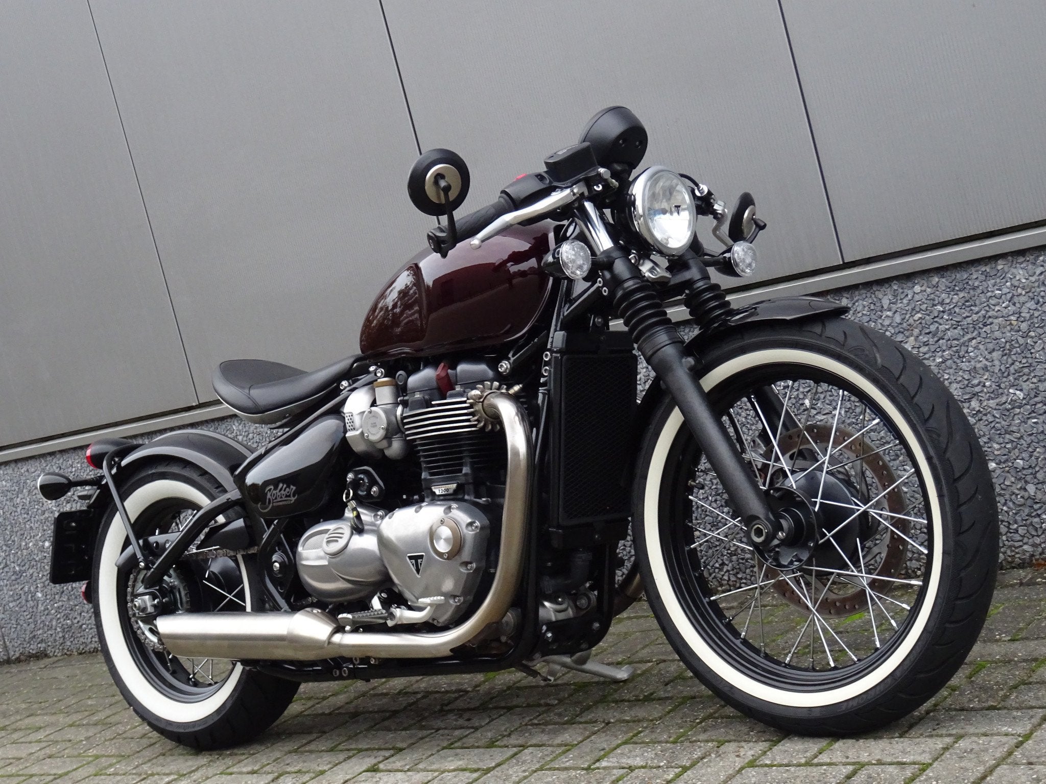 Triumph BONNEVILLE BOBBER (bj 2018), Chopper, Meer dan 35 kW, 1200 cc, Gebruikt