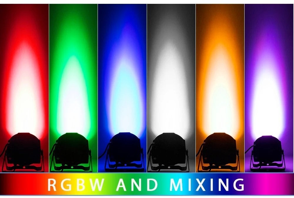 SUPERPROMO Nieuwe FIRST CLASS 7 X 24 W RGBWAUV FLAT LED PAR, Ophalen of Verzenden, Nieuw, Licht, Geluidgestuurd