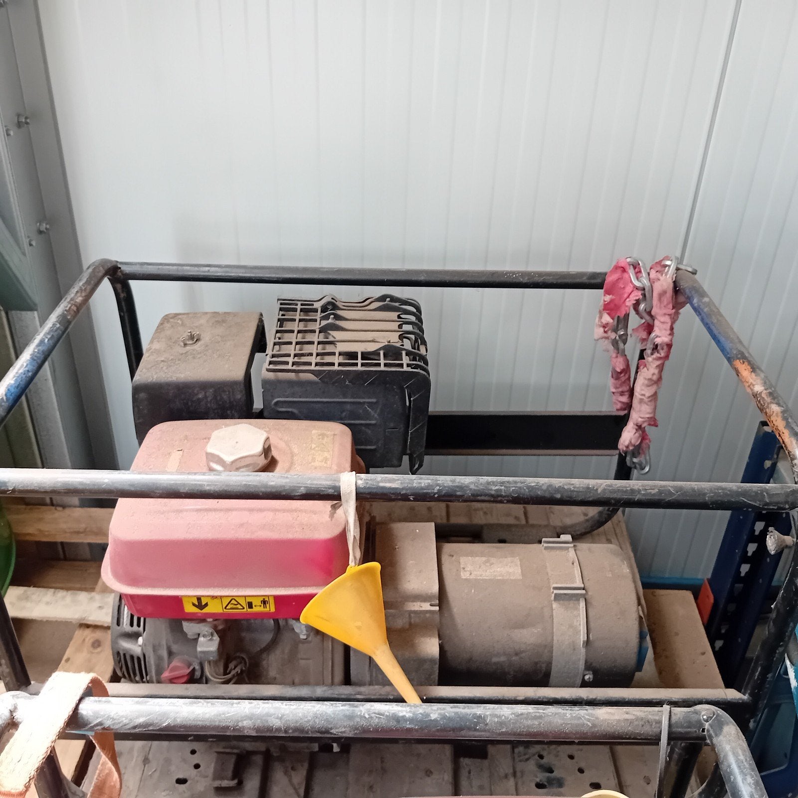 Honda aggregaat ec 3600, Ophalen