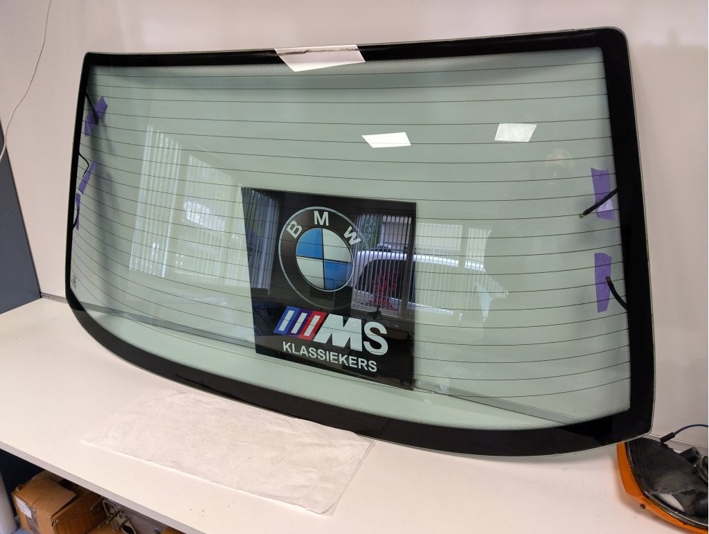 BMW E32 gebruikte achterruit met antenne, Auto-onderdelen, Niet ingevuld, Gebruikt, Niet ingevuld, Ophalen of Verzenden