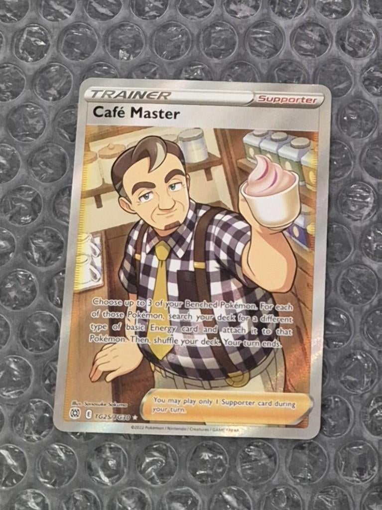 Café Master TG25/TG30 Brilliant Stars Trainer Gallery Sword, Ophalen of Verzenden, Zo goed als nieuw, Losse kaart, Foil