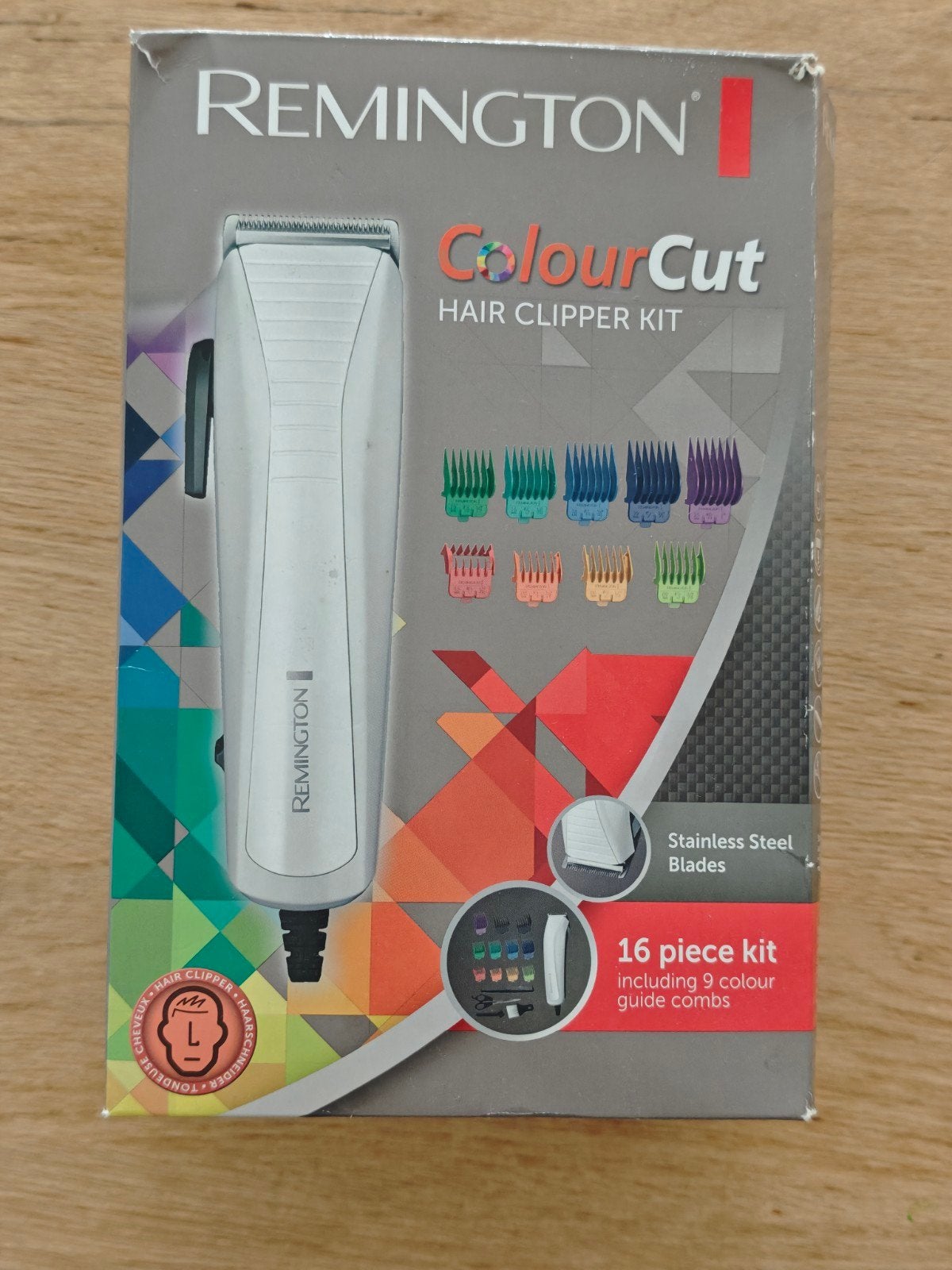 Remington Colour Cut Tondeuse - 16-delige set, Ophalen, Zo goed als nieuw, Haarverzorging