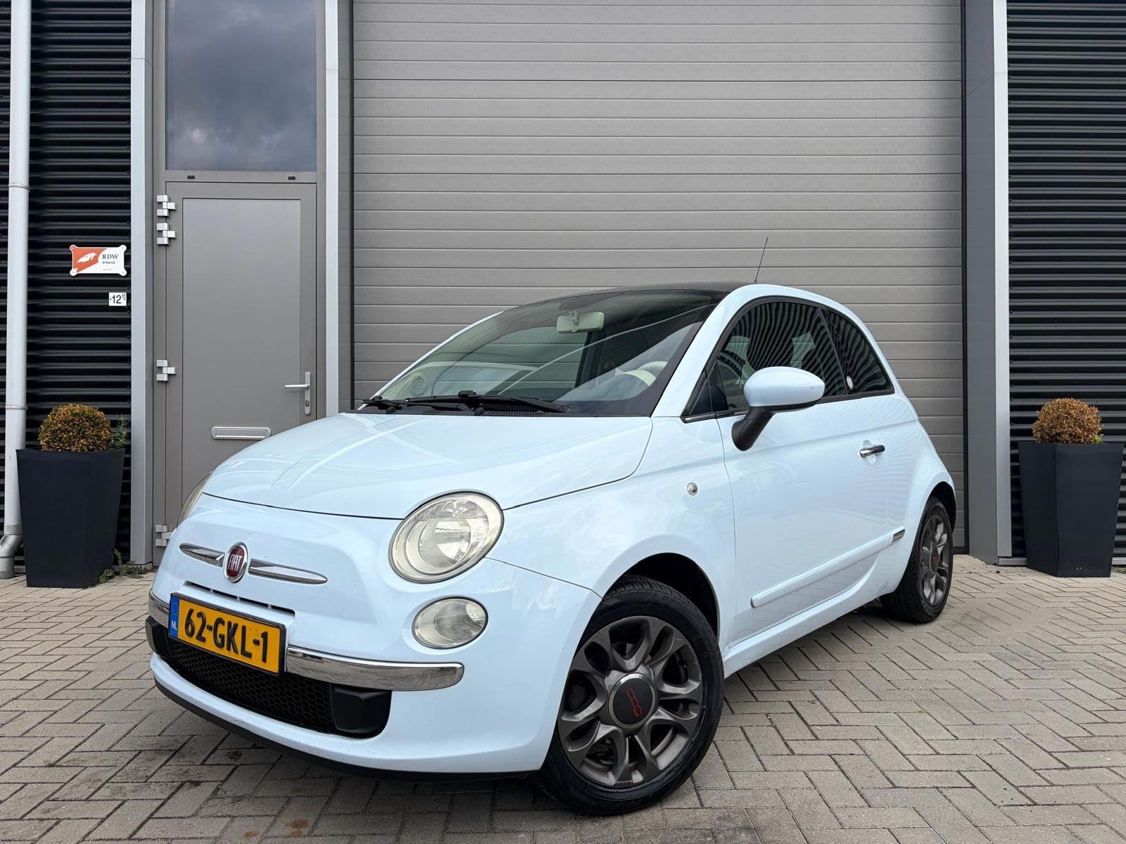 Fiat 500 1.4-16V Lounge/Pano/Clima/Lichtmetaal/, Voorwielaandrijving, Gebruikt, 4 cilinders, 905 kg