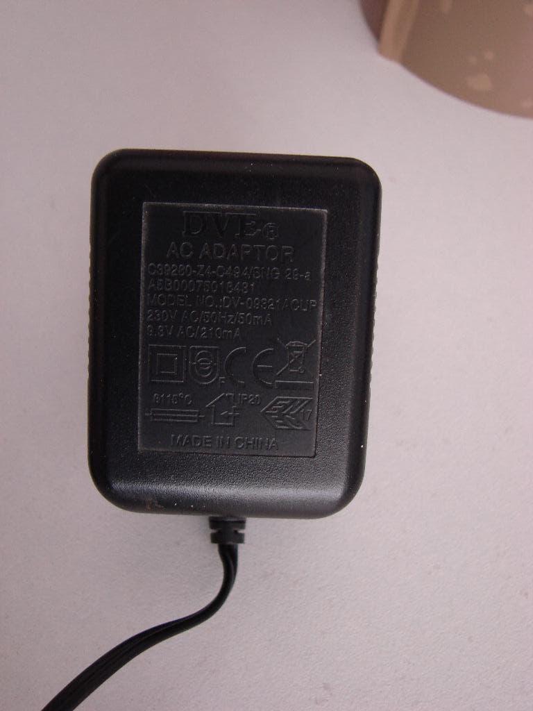 DVE AC Power Adapter, Ophalen, Zo goed als nieuw