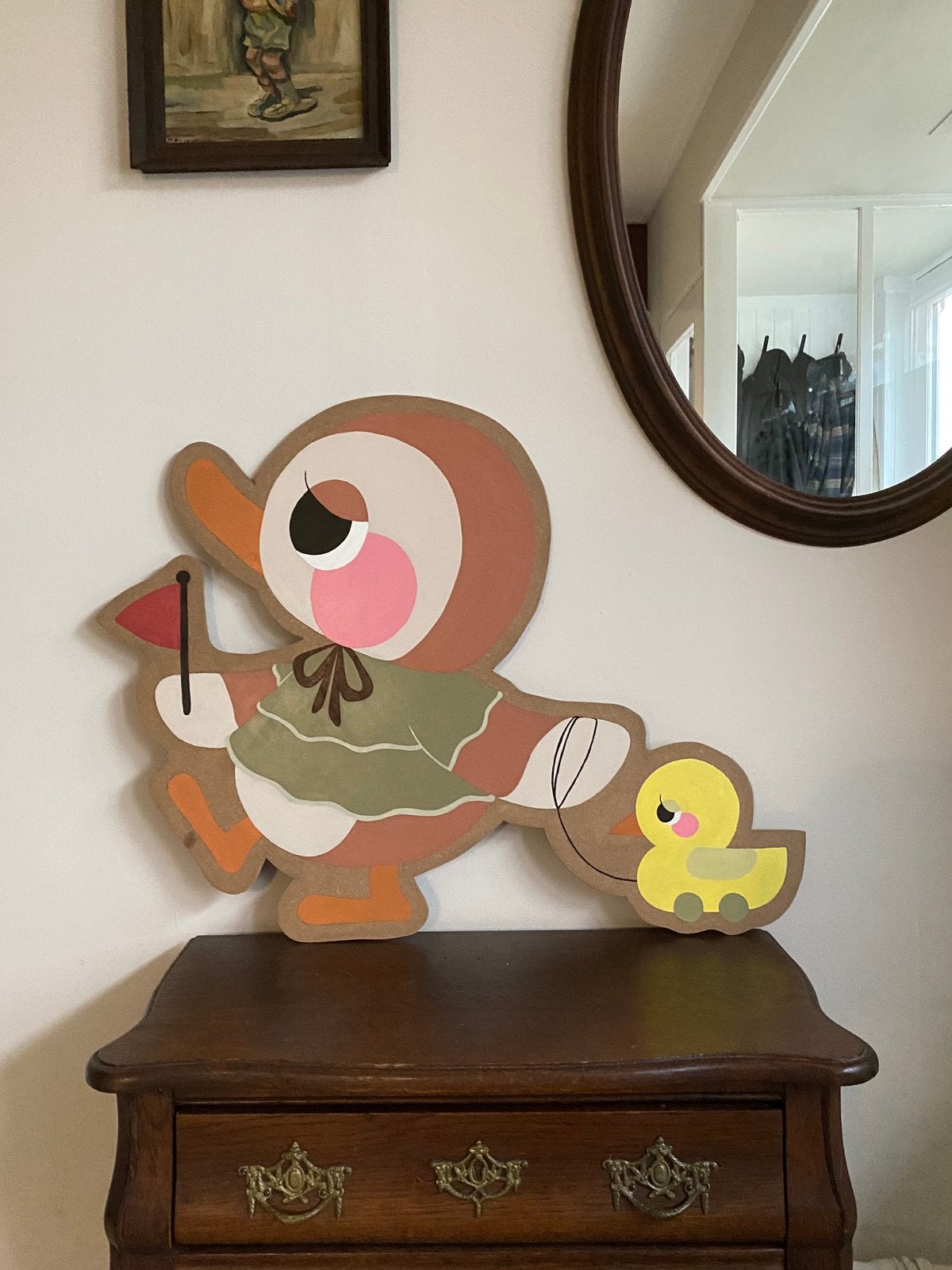 Wanddecoratie Kinderkamer Eendjes, Ophalen of Verzenden, Nieuw, Wanddecoratie
