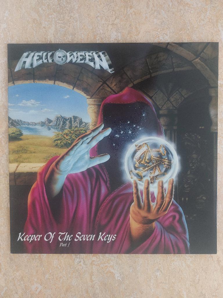 Helloween - Keeper of the seventh keys pt. 1, Cd's en Dvd's, Vinyl | Hardrock en Metal, Ophalen of Verzenden, 1980 - 1989, Gebruikt
