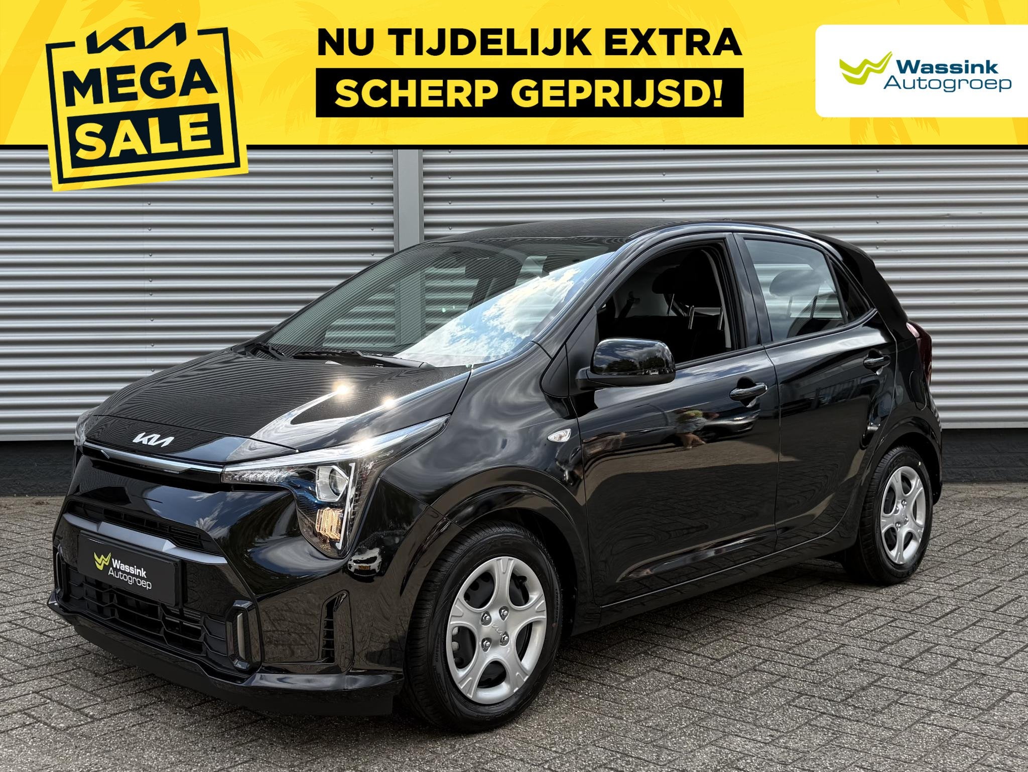 Kia Picanto 1.0 GDi DynamicLine | Camera | Navigatie | Cruis, Voorwielaandrijving, Stof, Euro 6, 918 kg