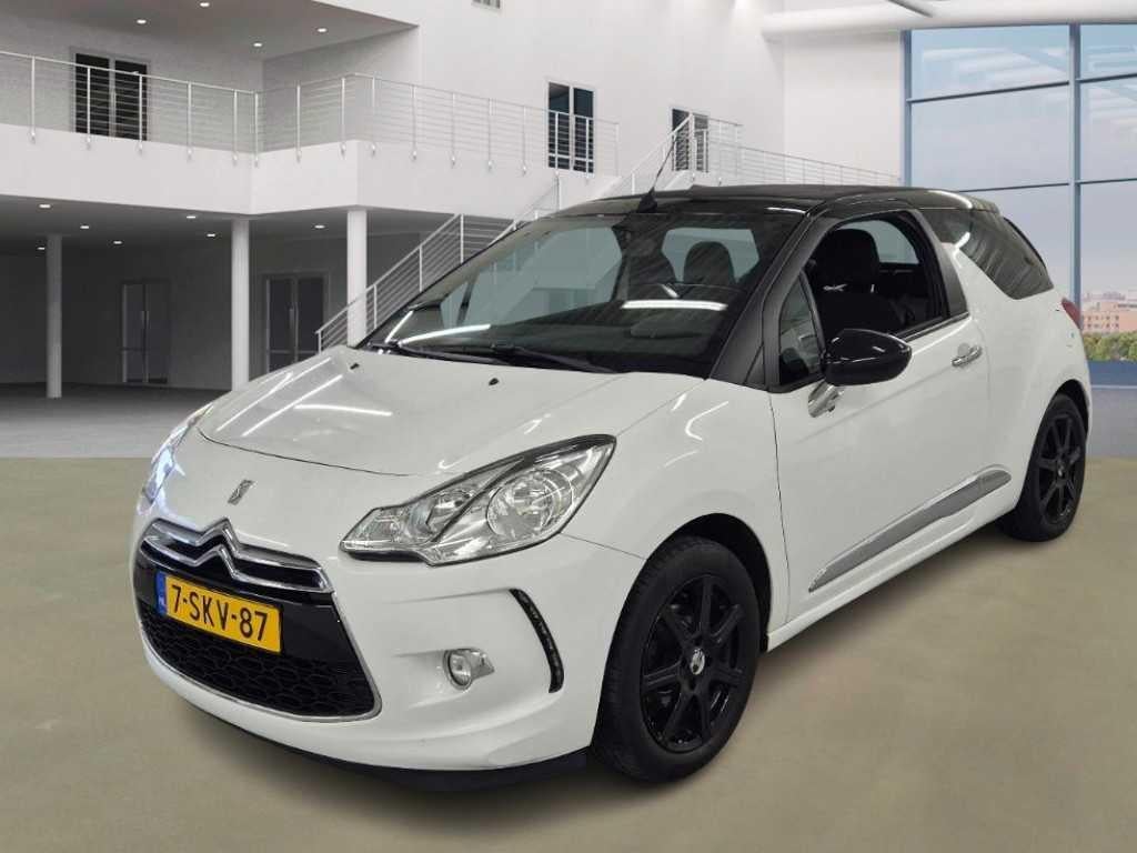 Citroen DS3 Cabrio 1.2 VTi Chic; 7-SKV-87, Auto's, Citroën, Bedrijf, DS3, Benzine, Euro 5, A, Hatchback, Handgeschakeld, Origineel Nederlands