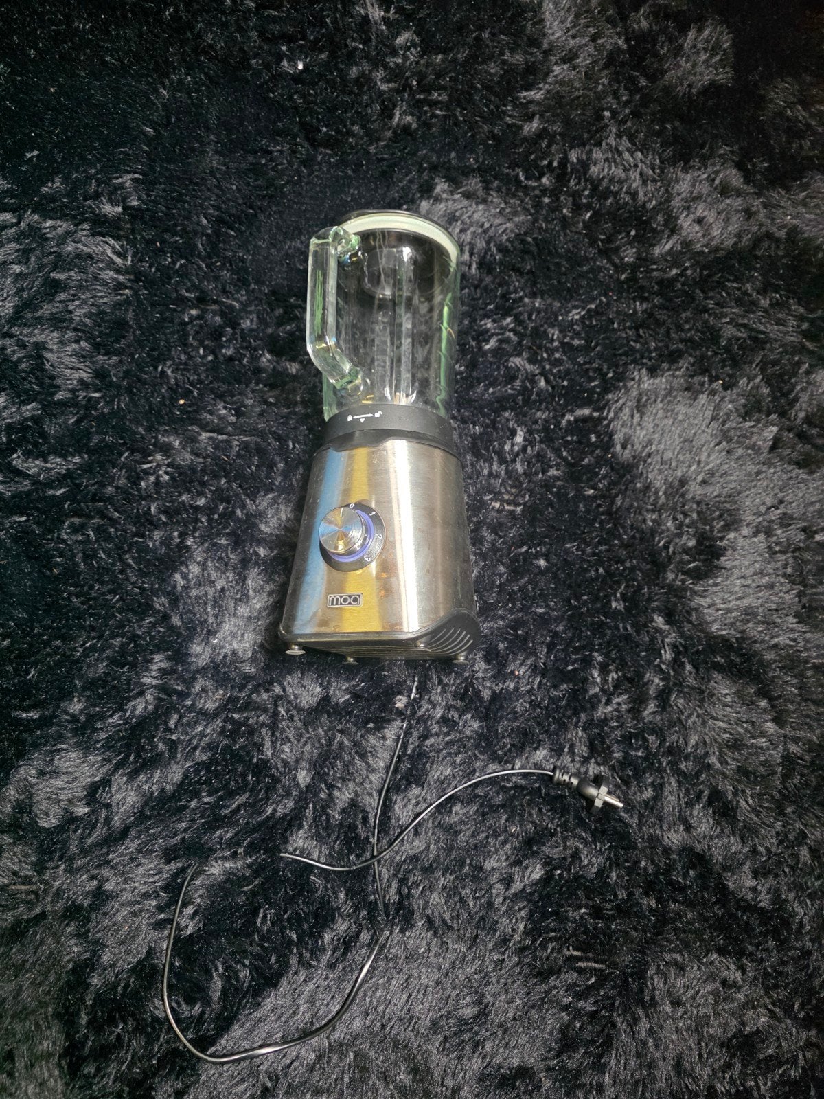 MOA Blender met glazen kan - RVS, Ophalen of Verzenden, Gebruikt, Blender