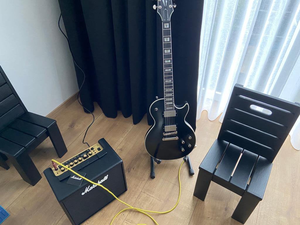 Epiphone les paul met Marshall Code versterker, Ophalen, Zo goed als nieuw, Solid body, Epiphone