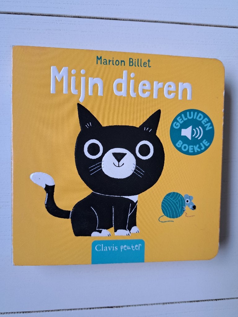 Geluidsboekje Mijn dieren - Marion Billet, Ophalen of Verzenden, Zo goed als nieuw, 3 tot 4 jaar