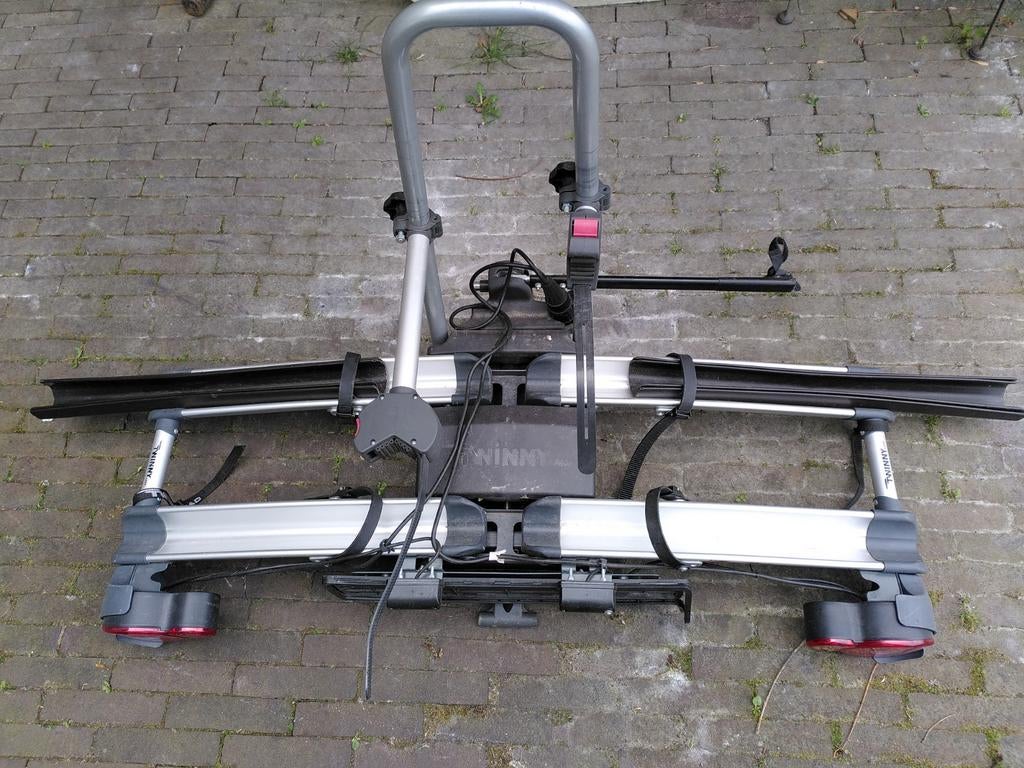 Fietsenrek  ook geschikt voor kleine tandem, opvouwbaar, Ophalen, Zo goed als nieuw