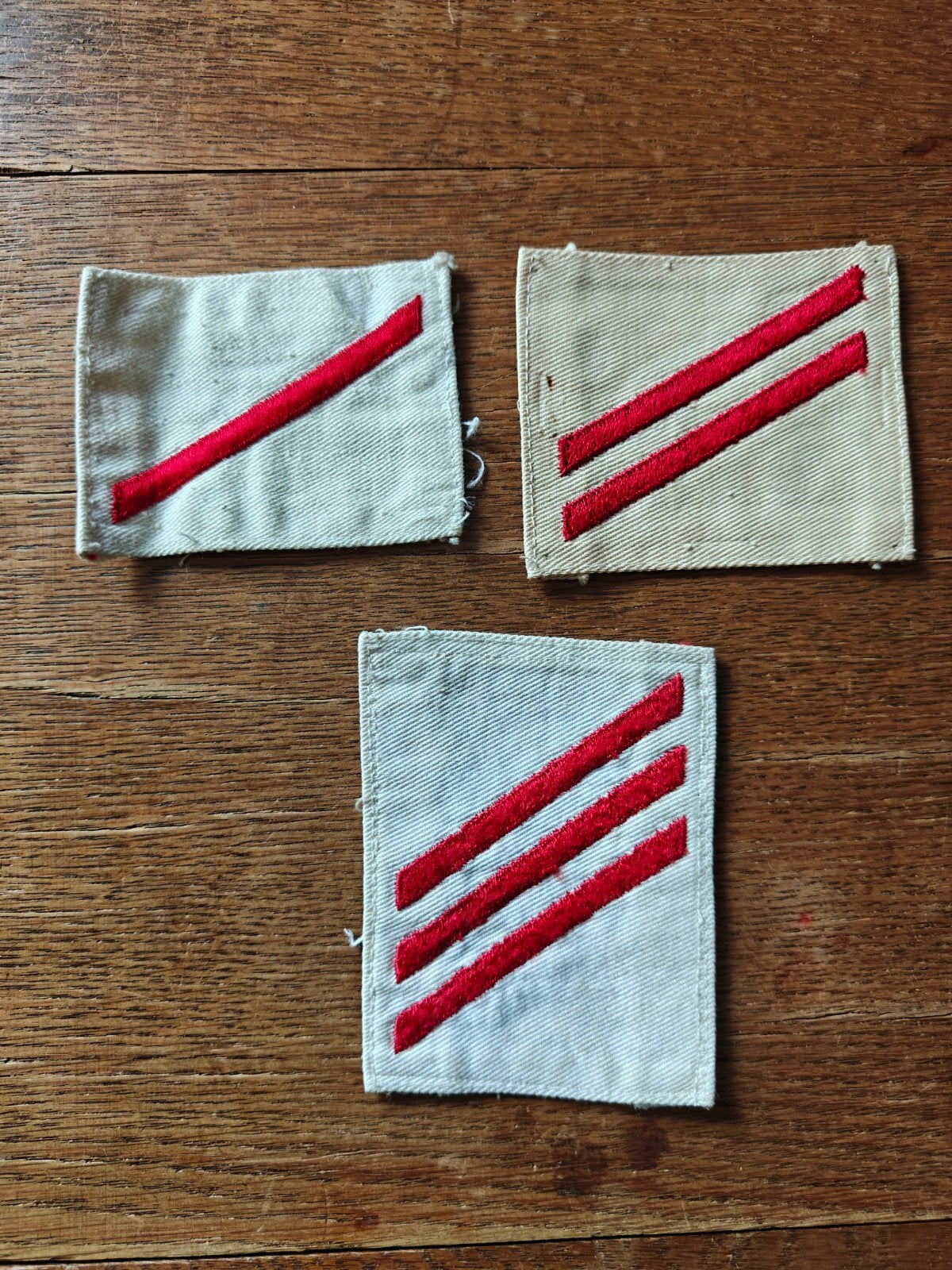 Navy stripes rood, Ophalen of Verzenden, Marine, Amerika, Embleem of Badge