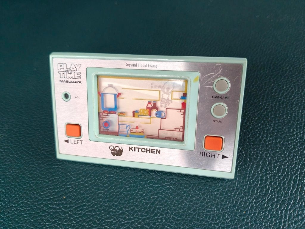vintage game & watch Masudaya Corp. Kitchen uit 1982 werkend, Ophalen of Verzenden, Masudaya
