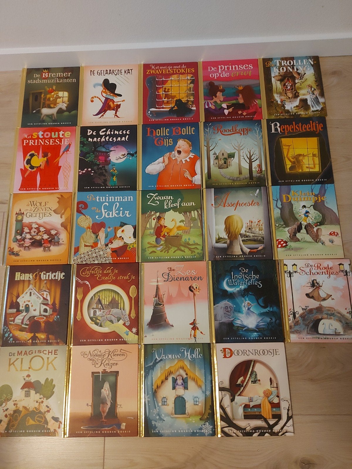 Efteling Gouden Boekjes - Sprookjescollectie (24 stuks), Ophalen, Zo goed als nieuw, Diverse Efteling auteurs, Sprookjes