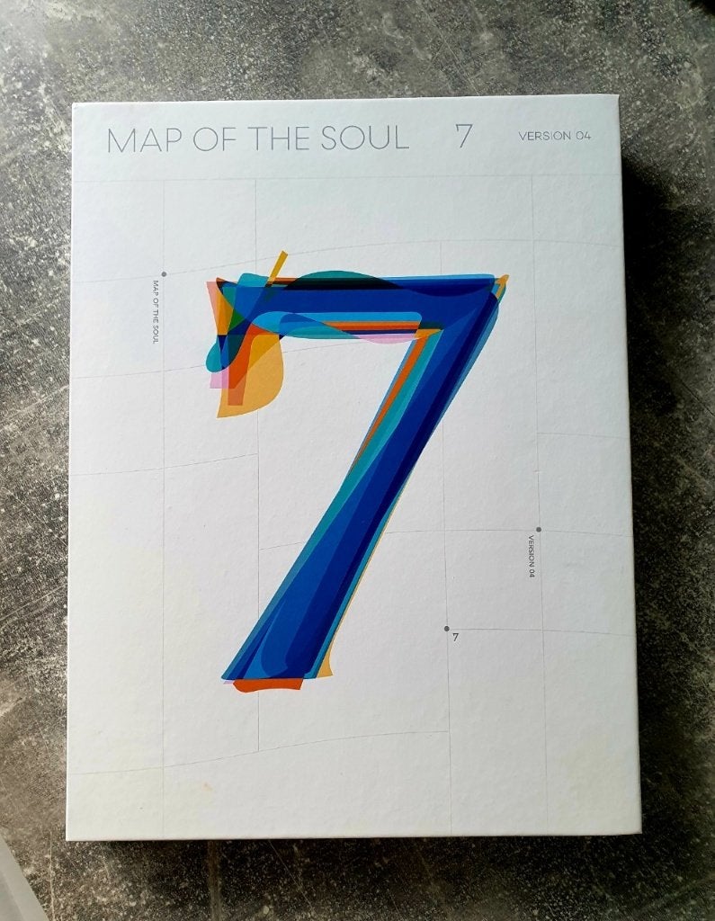 BTS – Map of the Soul: 7 Album (Version 04) – Compleet!, Ophalen of Verzenden, Zo goed als nieuw, K-pop, Boxset