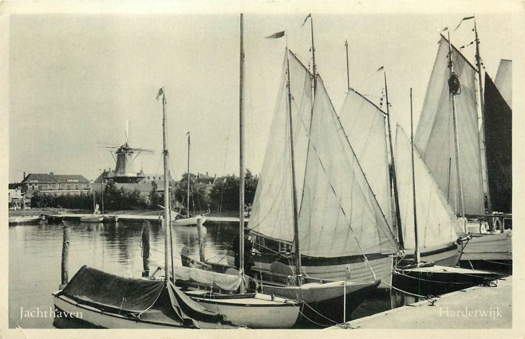 378-346-019 Harderwijk Jachthaven, Verzenden, Voor 1920, Gelderland