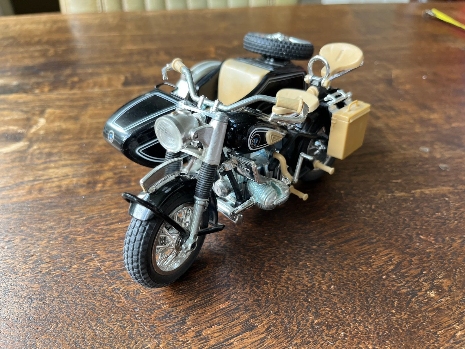 Polistil BMW R75 met zijspan, MS110, Ophalen of Verzenden, Gebruikt, Motor
