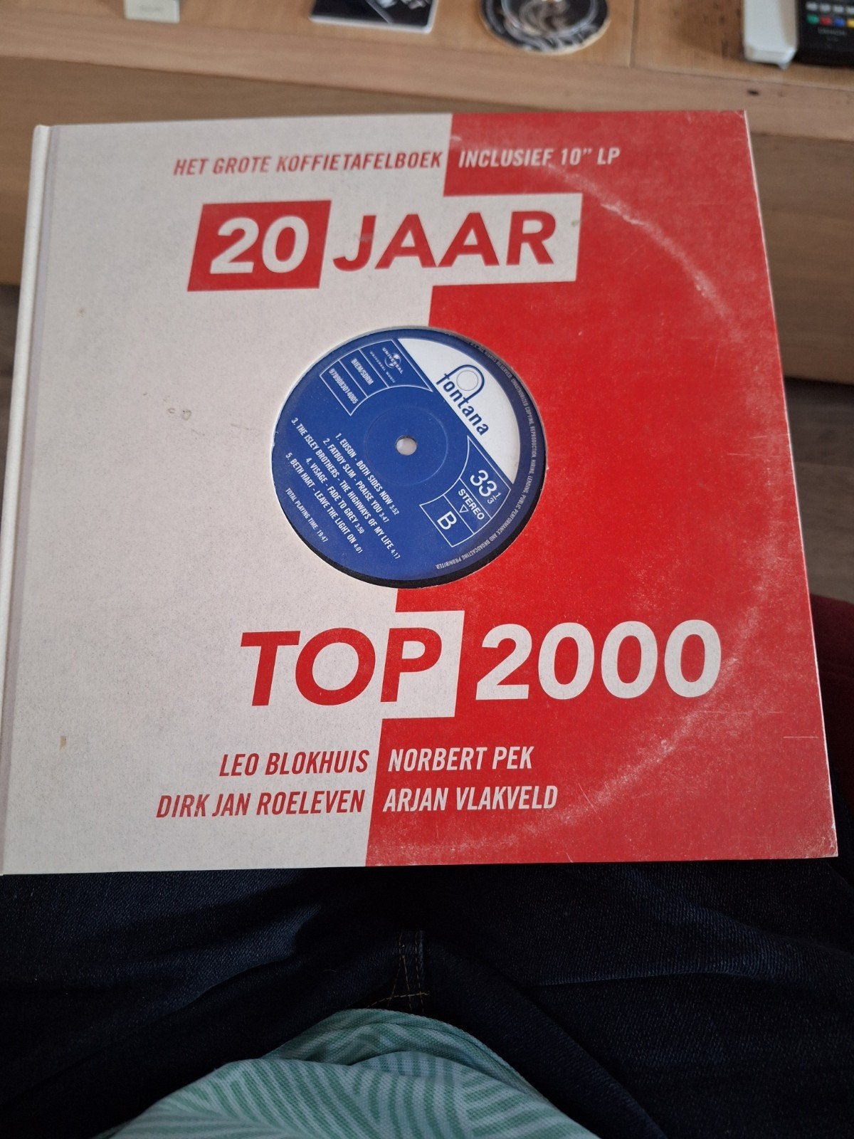 Top 2000 Koffietafelboek met 10 inch LP, LP, 10 inch, Pop, Speciale editie