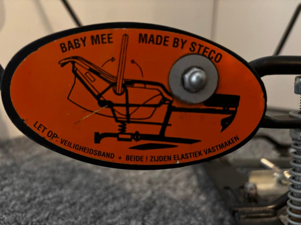 Steco Baby Mee Maxi Cosi beugel voor achterop de fiets, Fietsen en Brommers, Ophalen, Gebruikt