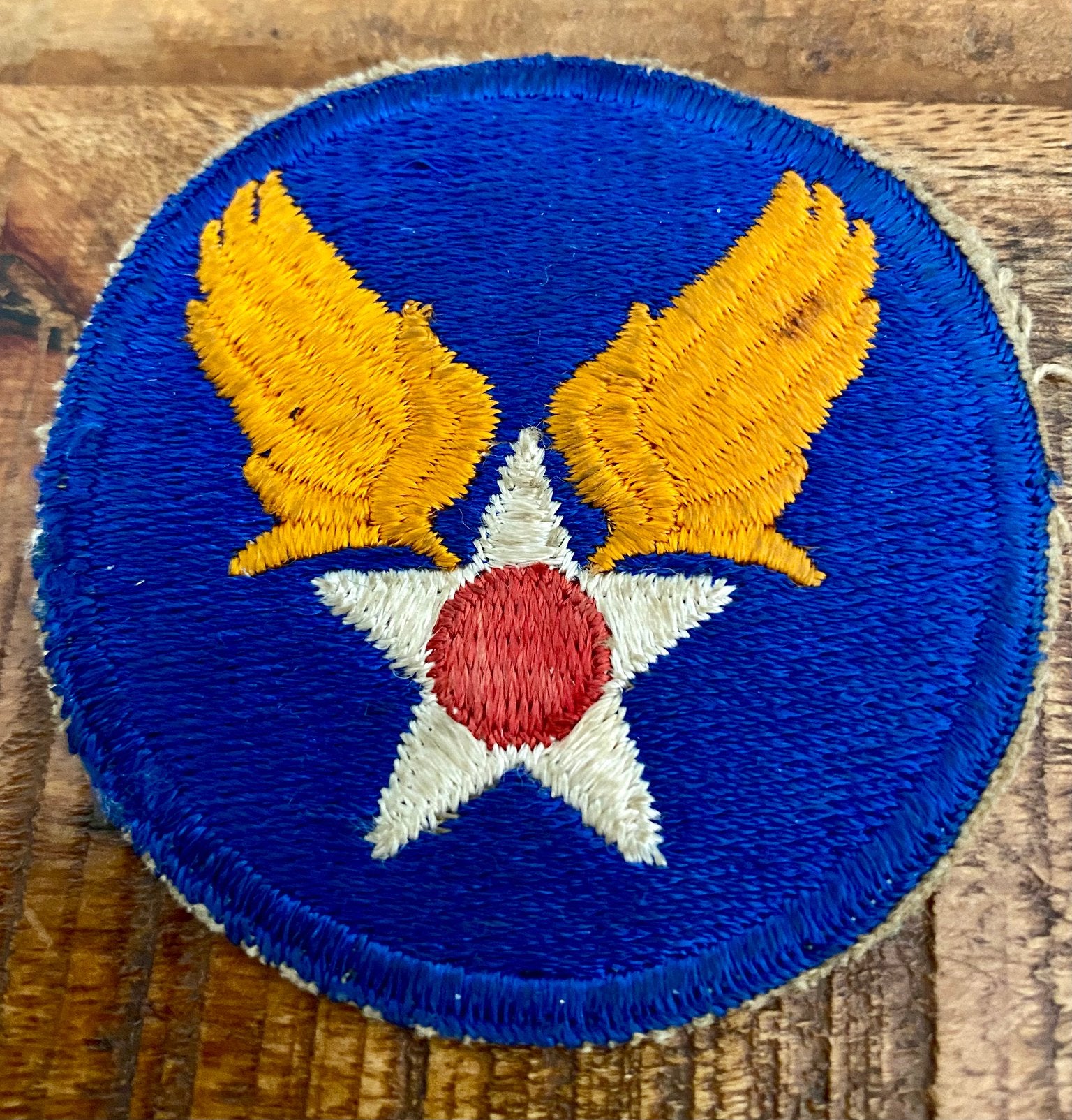 Embleem Amerikaanse luchtmacht USAAF Tweede Wereldoorlog., Verzenden, Luchtmacht, Amerika, Embleem of Badge