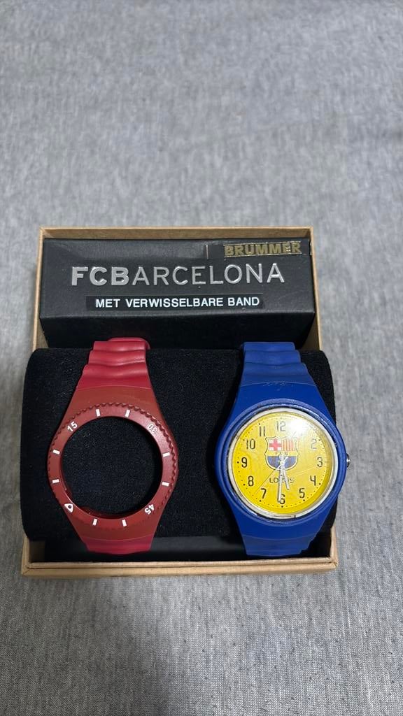 Barcelona horloge, Ophalen of Verzenden, Gebruikt, Overige kleuren, Jongen of Meisje