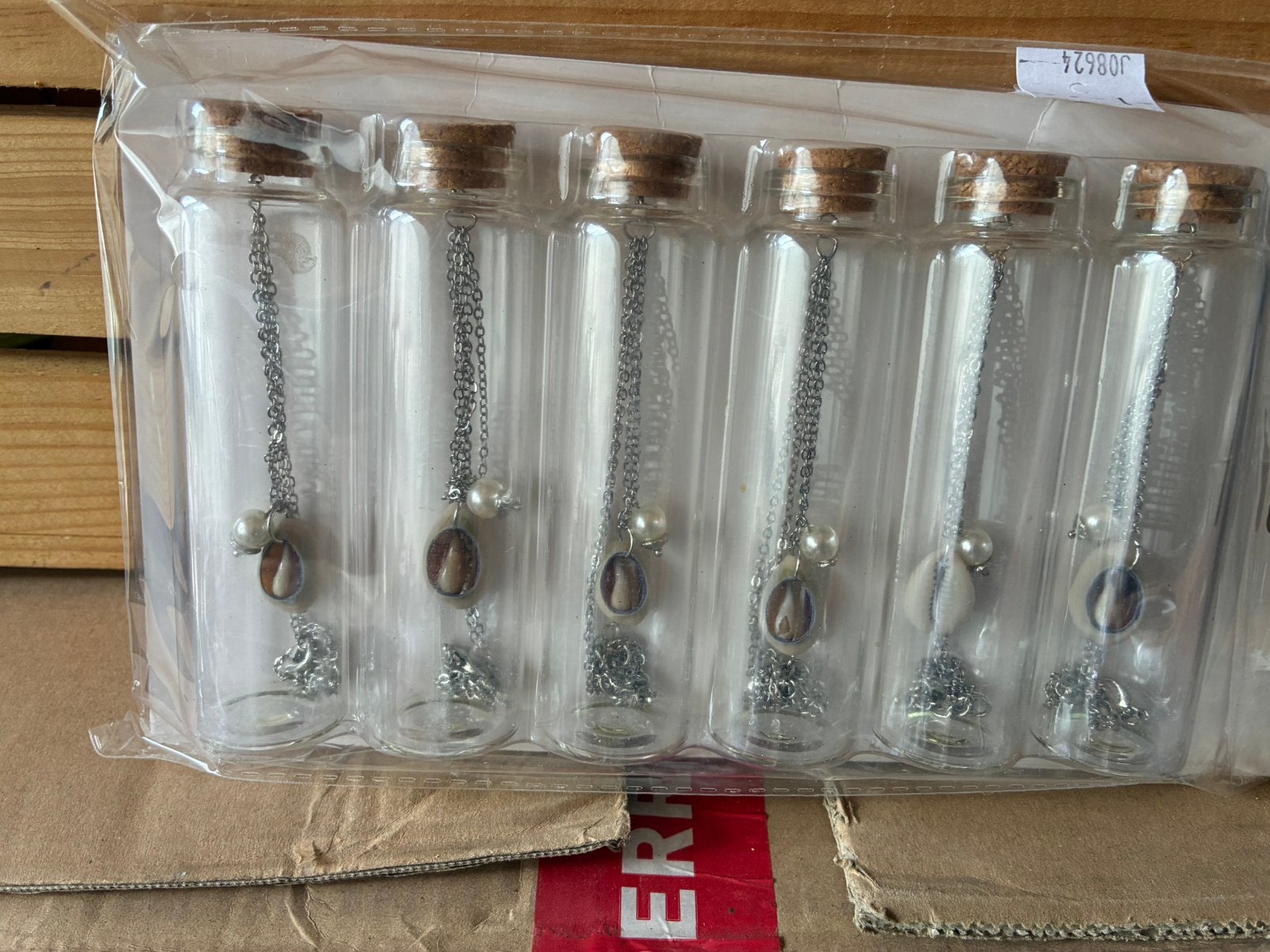 T.K 213 st decoratie flesjes met div inhoud, Ophalen, Nieuw