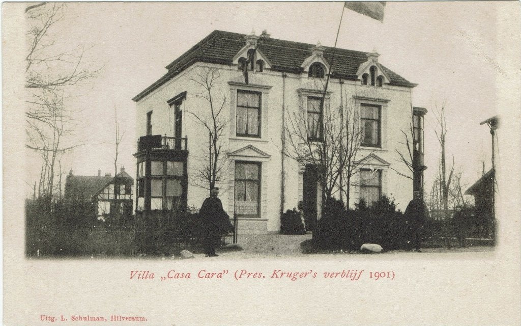 Hilversum – Villa ‘Casa Cara’., Ophalen of Verzenden, Voor 1920, Ongelopen, Noord-Holland