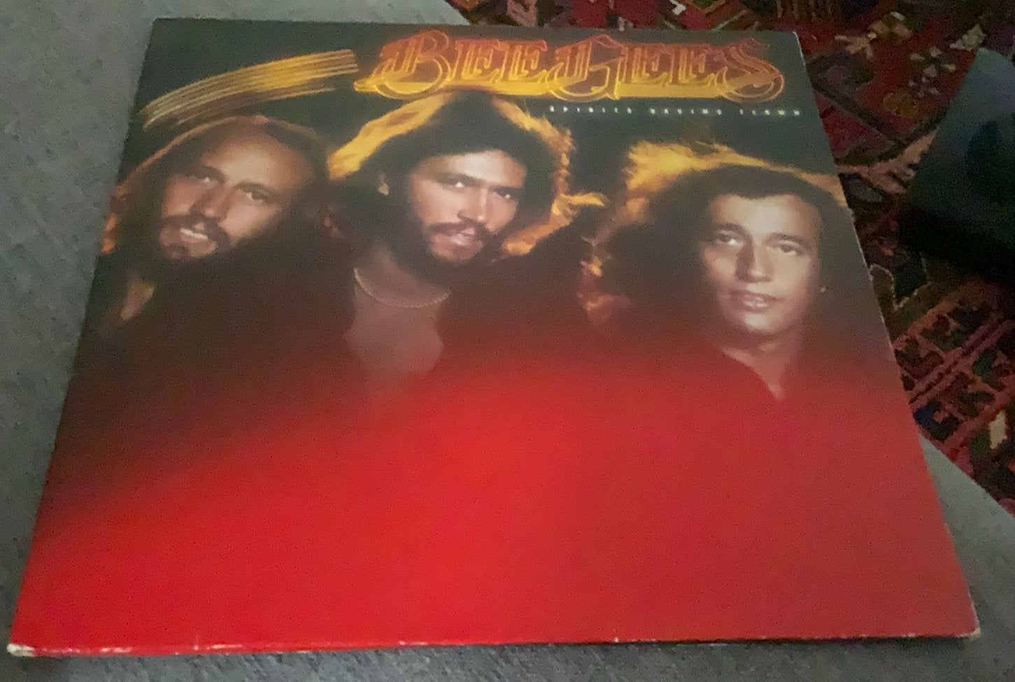 VINYL LP BEE GEES SPIRITS HAVING FLOWN 1979 RSO GERMANY, Gatefold hoes, Verzenden, Gebruikt, 12 inch