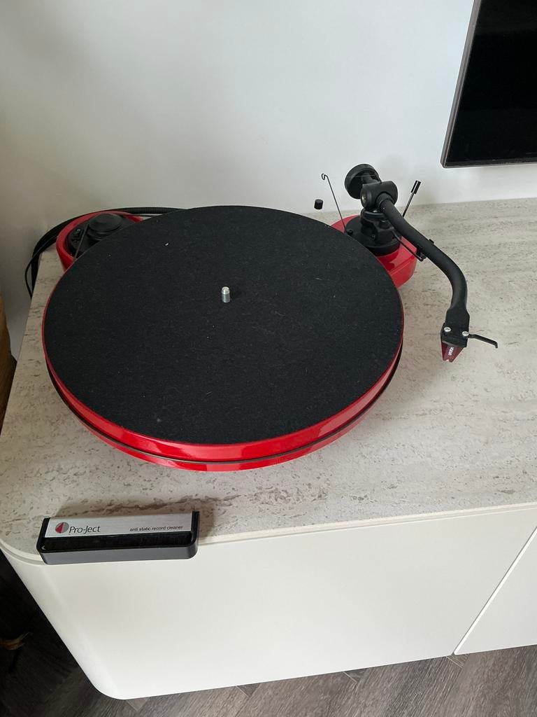 Project RPM 1.3 Genie platenspeler, Ortofon element en kap, Audio, Tv en Foto, Platenspelers, Ophalen, Zo goed als nieuw, Overige merken