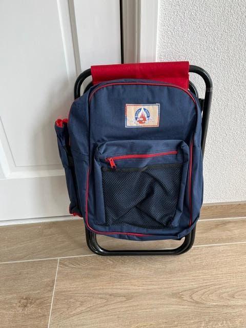 stoel met rugzak en thermohoes voor drinkfles nieuw, Ophalen of Verzenden, Nieuw, Overige merken