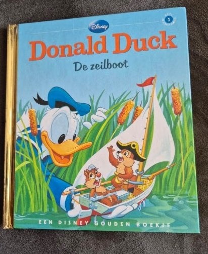 Donald Duck Gouden boekje, De Zeilboot, Ophalen, Voorleesboek, Fictie algemeen, Jongen of Meisje