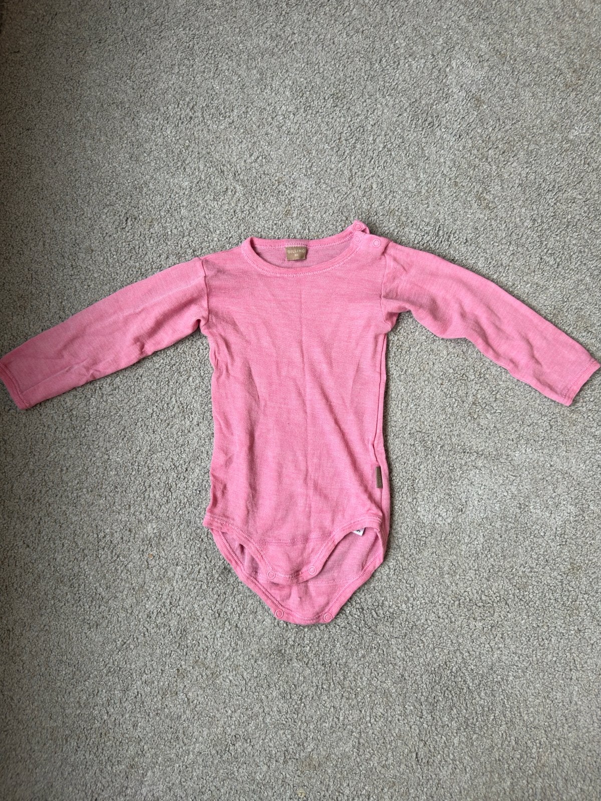 Dilling Bodysuit Roze - Maat 80, Ophalen of Verzenden, Gebruikt, Meisje