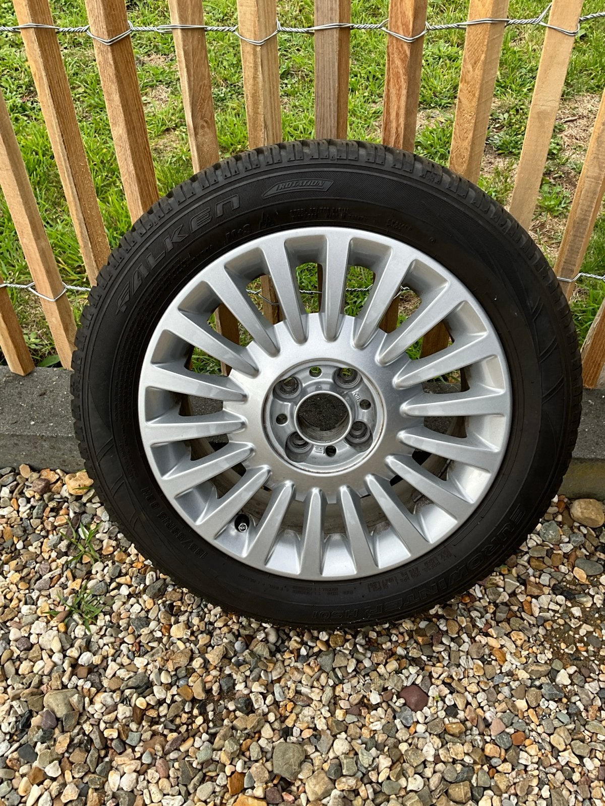 fiat 500 velgen + winterbanden, Auto-onderdelen, Ophalen, Gebruikt, 15 inch, Banden en Velgen